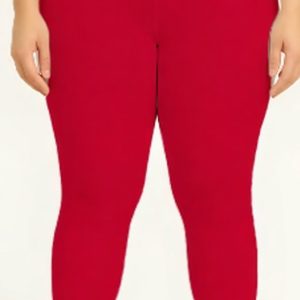 TUWIN BLATT WOMEN COMFORT LEGGINGS ALL RED