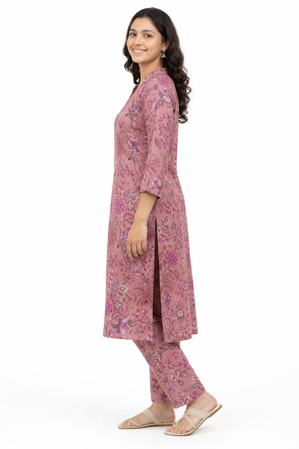 TWIN BLATT WOMEN TRENDING STRAIGHT CUT KURTHI - Image 4