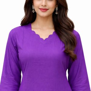 Elegant Plain Kurti Timeless Everyday Style